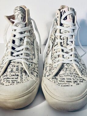 VANS..high top sneakers